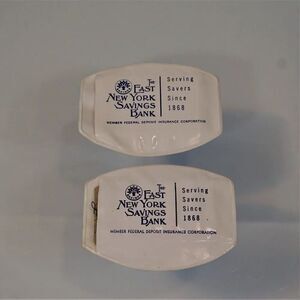 Advertising The East New York Savings Bank Sewing Basket Sewing Kit Vintage 1960